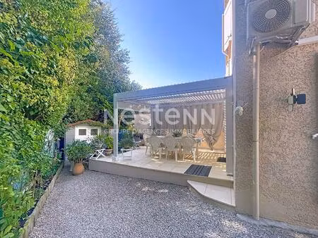 nestenn peymeinade: appartement 3 pièces de 60 m2 avec jardin de 130 m2 avec piscine...