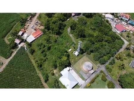 vente terrain 4000 m2 à rivière salée  martinique