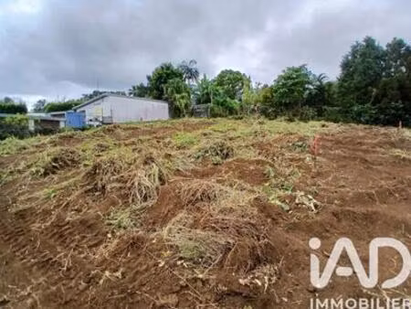 vente terrain à bâtir 337 m²  réunion