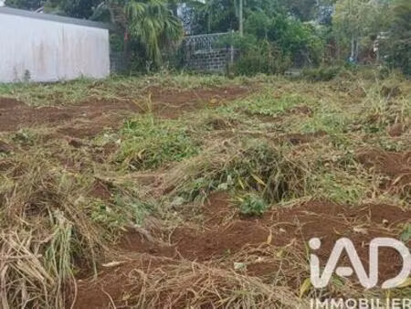 vente terrain à bâtir 344 m²  réunion