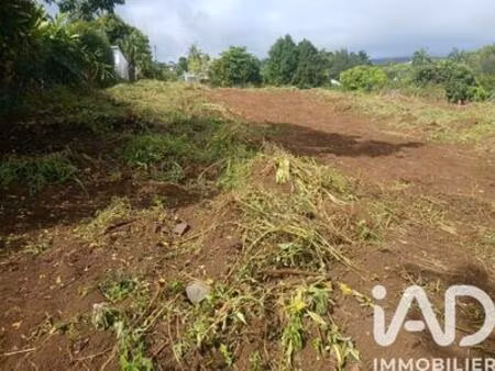 vente terrain à bâtir 400 m²  réunion