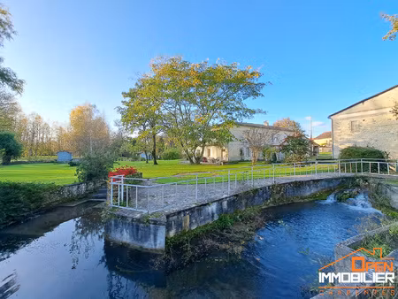 achat maison 7 pièces 175m² criteuil la magdeleine 16300