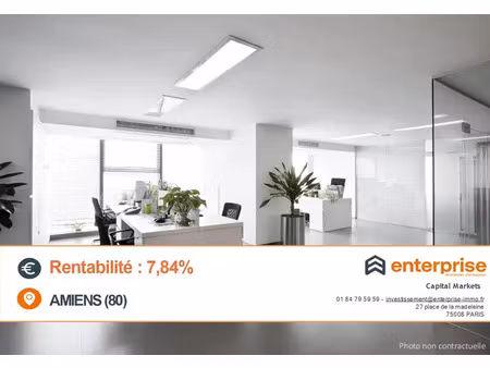 bureaux à investir - locataire national de très grande qualité