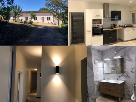 location maison 5 pièces 120m² lapouyade 33620