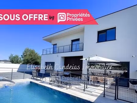 villa contemporaine d'architecte ? prestations haut de gamme ? 20 mn de toulouse
