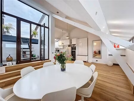 penthouse à vendre avec terrasse et 4 chambres   laeken (vbd57001)