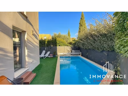 vente villa de plain-pied avec piscine