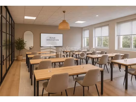 bureau 143 m² - ris-orangis (91) - 105 euros/m²/an - 2 mois de franchise  ideal centre de 