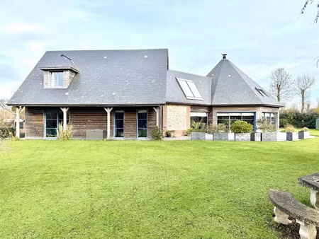 vente maison 8 pièces 260 m² à senneville-sur-fécamp (76400)  585 000 €