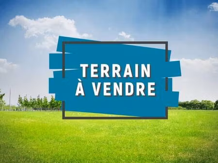 terrain constructible à vendre