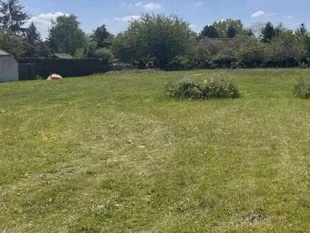 terrain constructible viabilisé à vendre