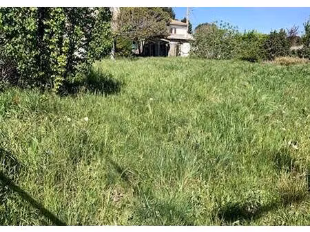 terrain constructible à vendre