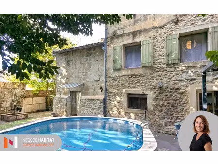 vente maison 4 pièces 88 m² à sommieres (30250)  219 000 €