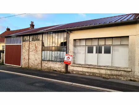 entrepôt à vendre à marconnelle - + terrain