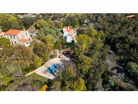 ensemble de 3 maisons à casefabre avec piscine