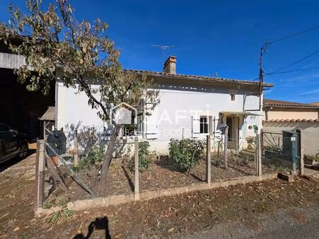vente maison 2 pièces 60 m² la forêt-de-tessé (16240)