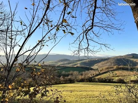 terrain 1 742 m² oingt