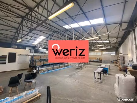 local industriel 500 m²