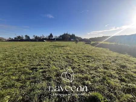 vente terrain à batir 668 m² à camors (56330)  77 500 €