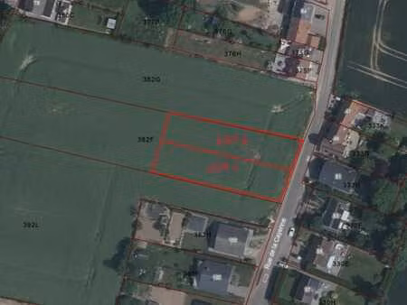 deux magnifiques terrains à bâtir