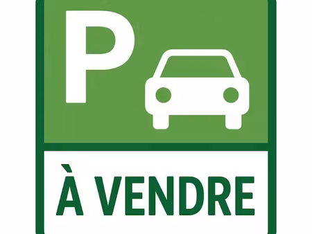 vente parking 12.5 m² à tours (37000)  25 000 €