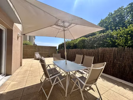 a vendre appartement la richardais - t3 avec terrasse et par