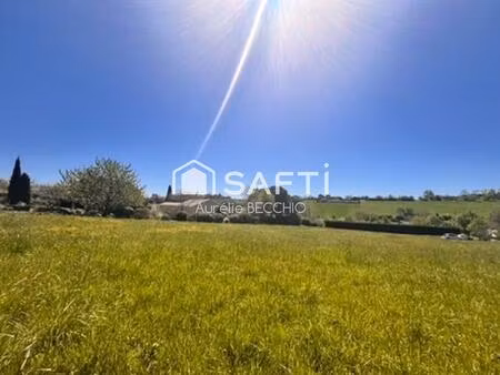 terrains sur les hauteurs de mauzac