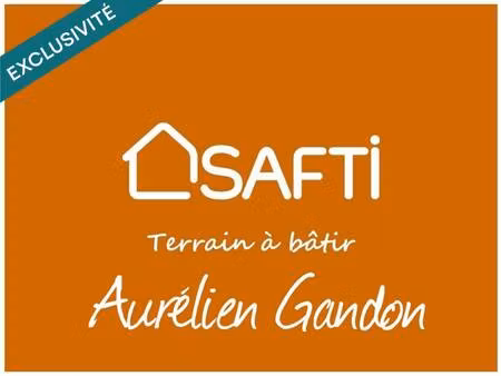 terrain constructible viabilisé à vendre