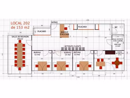 bureau 153 m2 - claira