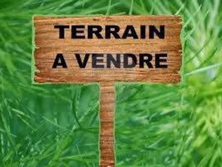 terrain à vendre