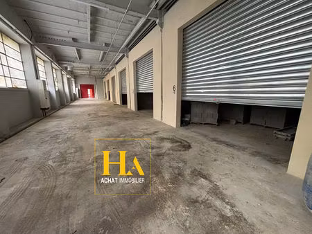 exclusivite - entrepot-local industriel a saint-barthelemy de vals de 614m²