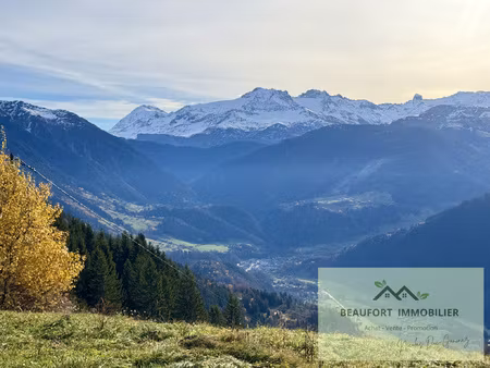 chalet d'alpage à rénover avec vue panoramique sur le beaufo
