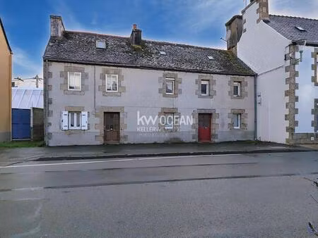 pleyber-christ centre– 2 maisons en pierres – fort potentiel