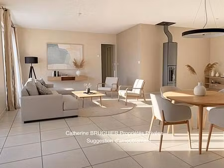 villa de plain pied angliers - entre niort et la rochelle -140 m2 - 4 chambres- piscine - 