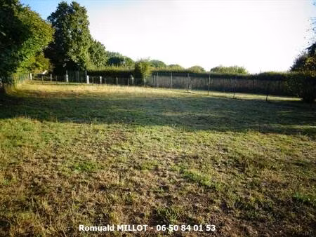 terrain constructible à vendre
