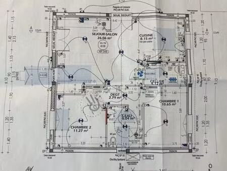 location maison 3 pièces 69m² estillac 47310