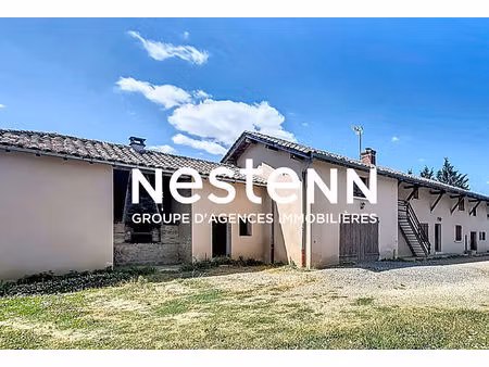 à vendre : maison de caractère avec grand terrain à crottet (01290)