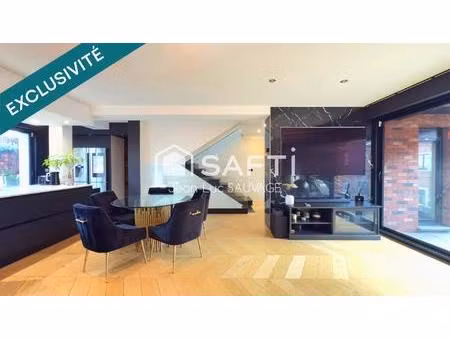 maison atypique esprit loft - 160 m2 - 4 ch + garage