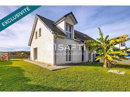 maison 2016 rioz  135m²  4ch  mezza  6 ares  piscine