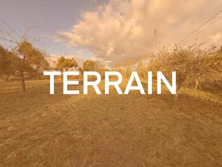 terrain 970 m2 ouville