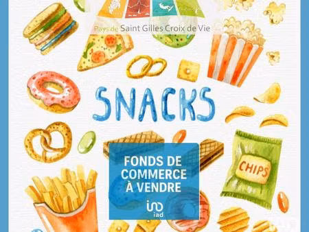 vente restauration rapide 60 m²