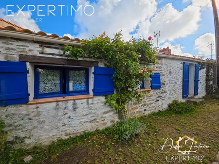 maison en pierre rénovée 77 m² – charme & nature à bourgneuf-en-retz  proche mer