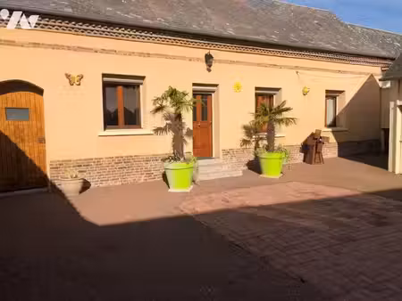 vente maison 4 pièces 93 m² à cerisy-buleux (80140)  198 700 €