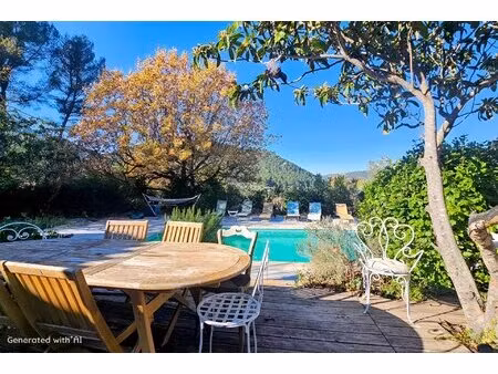 villa 120 m² avec piscine sur 1583 m²