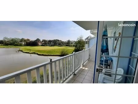 très beau t2 de 32 m² plein sud sur le golf à port bourgenay dans petite résidence au calm