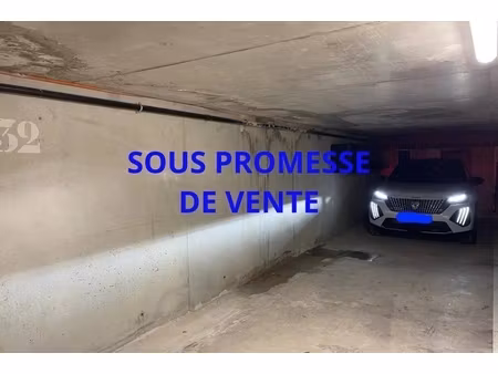 annonce parking/garage à vendre