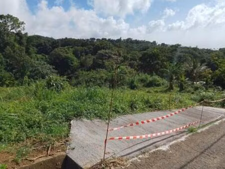 terrain à vendre saint claude (971) vue mer et cadre naturel  guadeloupe