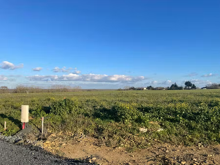 vente terrain  419.00m²  chaillé