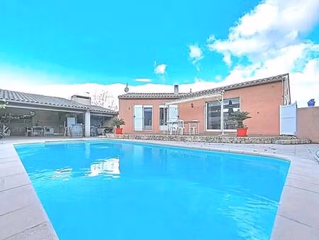 maison saint nazaire d aude 5 pièce(s)  piscine  cuisine d'été  garage