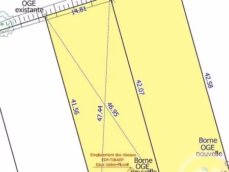 terrain à vendre - 1334 m2 - corbarieu - 82 - midi-pyrenees